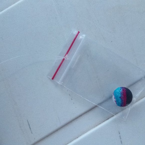 Bisou Bisou blue Crop Tank Top Size Medium NEW NWOT - Picture 4 of 4